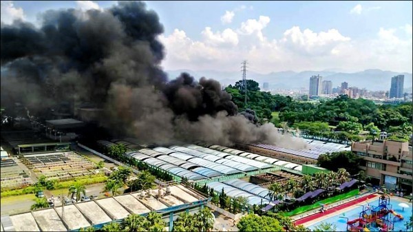 台北自來水廠的太陽能發電系統火災事件